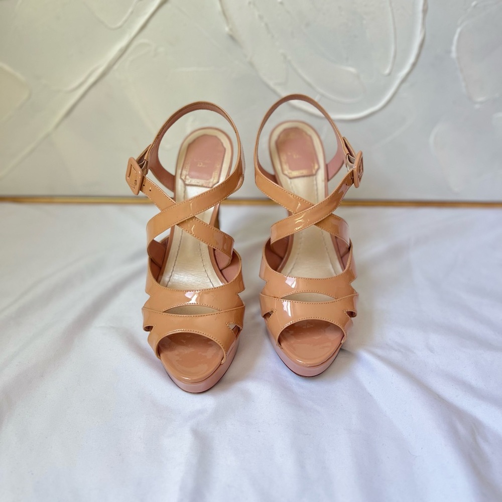 Dior Metal Cannage Heel